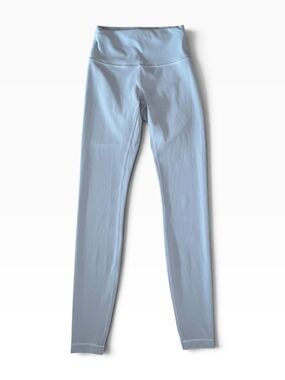 Lululemon Wunder Train High-Rise Tight 28" Light Blue Size 4 Like New